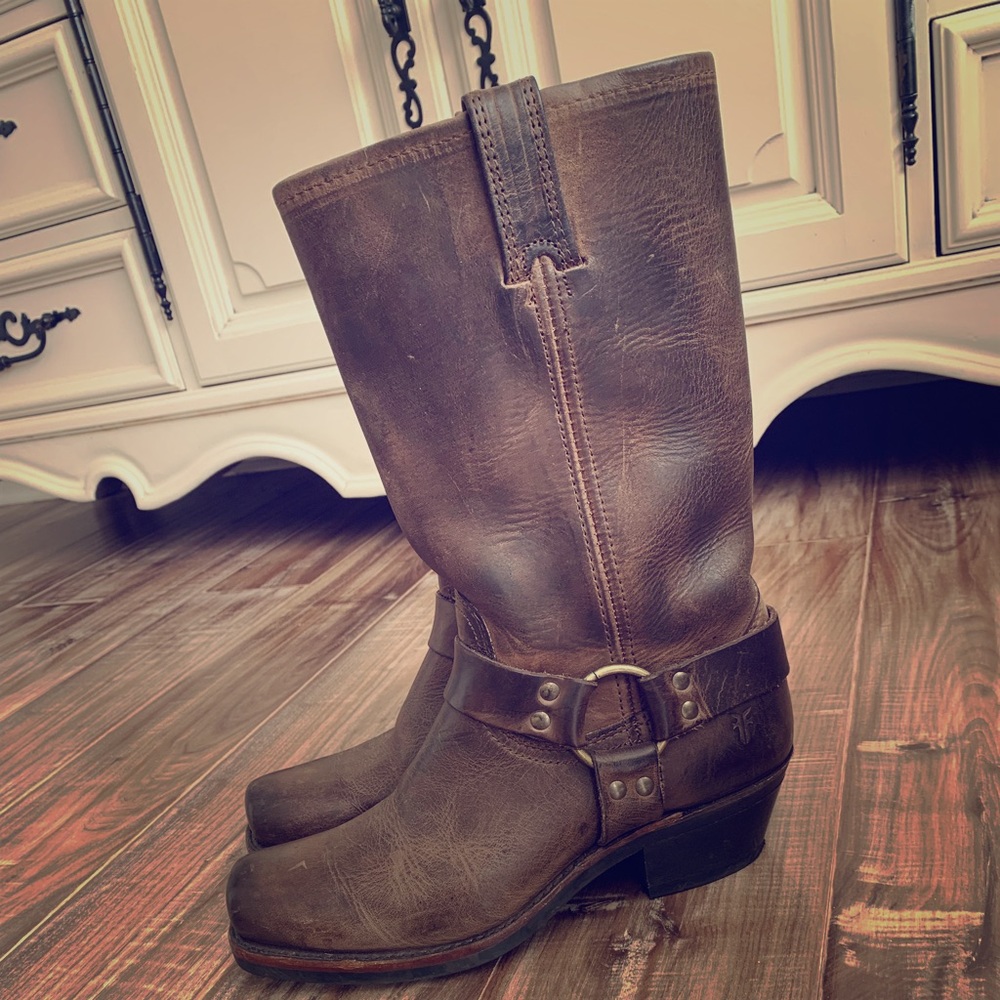 Frye Harness Boots